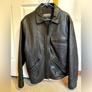 Structure Urban Genuine Leather Jacket